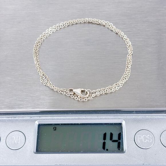 Vintage Sterling Silver 925 Cable Link Chain Necklace – 18 Inches - Picture 3 of 3